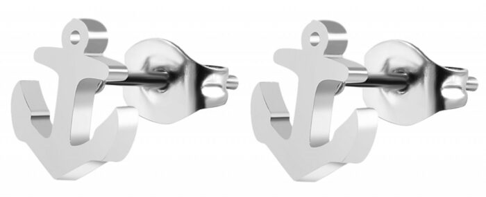 Akzent Ohrstecker, Anker, Edelstahl - Image 5