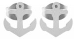 Akzent Ohrstecker, Anker, Edelstahl - Image 6