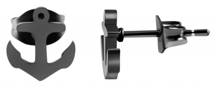 Akzent Ohrstecker, Anker, Edelstahl - Image 10