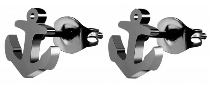 Akzent Ohrstecker, Anker, Edelstahl - Image 11