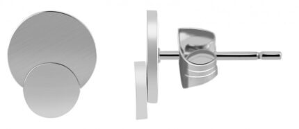 Akzent Edelstahl Ohrstecker