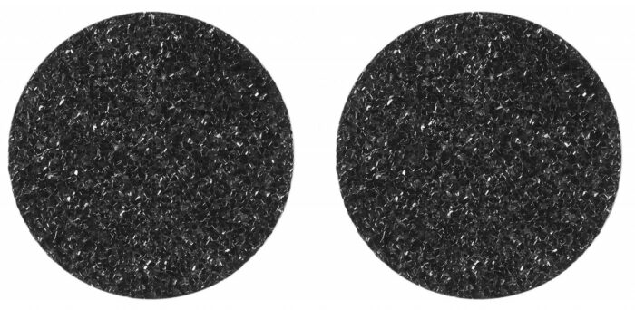 Akzent Edelstahl Ohrstecker, rund, sandgestrahlt - Image 11