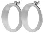 Akzent Edelstahl Ohrstecker, Oval - Image 2