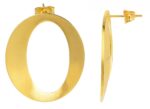 Akzent Edelstahl Ohrstecker, Oval - Image 4