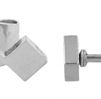 Akzent Ohrstecker "Griffin" aus Edelstahl, silber- oder goldfarben