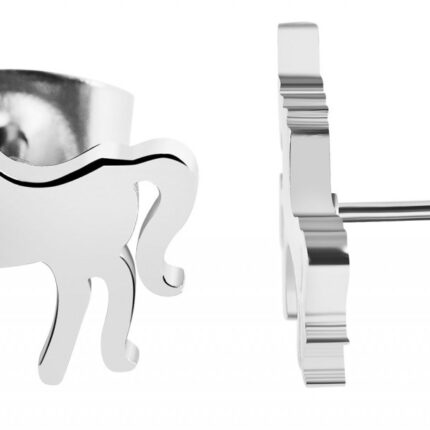 Akzent Einhorn-Ohrstecker "Caz" aus Edelstahl