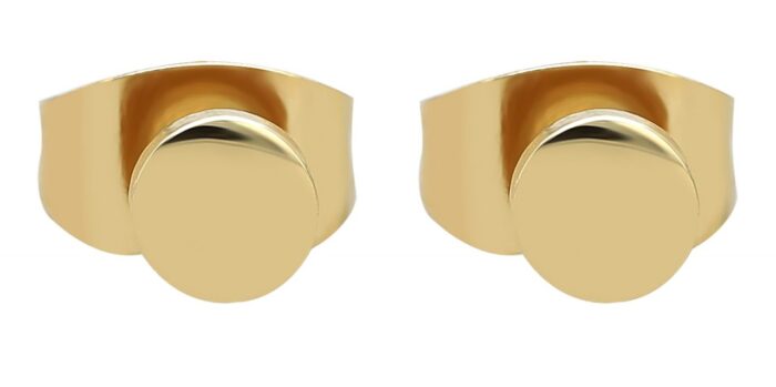 Akzent Ohrstecker "Dune" aus Edelstahl, rund, Ø 4 mm - Image 6
