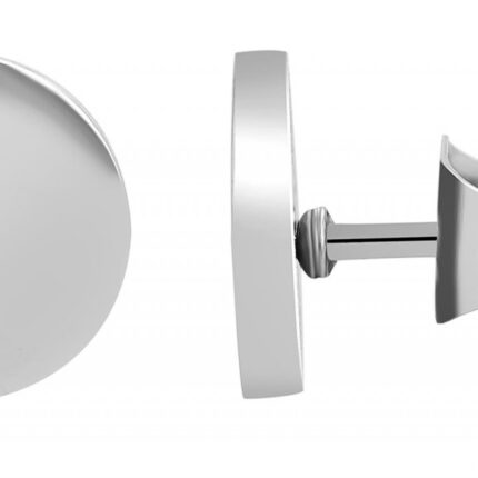 Akzent Ohrstecker "Rain" aus Edelstahl, rund, Ø 8 mm