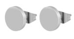 Akzent Ohrstecker "Xan", Edelstahl, rund, Ø 10 mm - Image 2