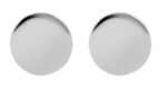 Akzent Ohrstecker "Xan", Edelstahl, rund, Ø 10 mm - Image 3