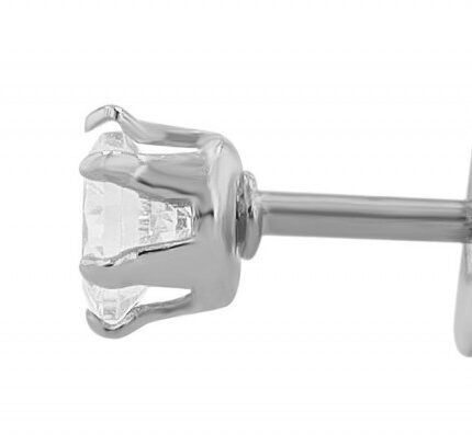 Akzent Ohrstecker "Joss" aus Edelstahl, Zirkoniabesatz, Ø 3 mm, silber- oder ...