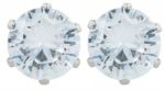 Akzent Ohrstecker "Grey" aus Edelstahl, Zirkoniabesatz Ø 9 mm - Image 3