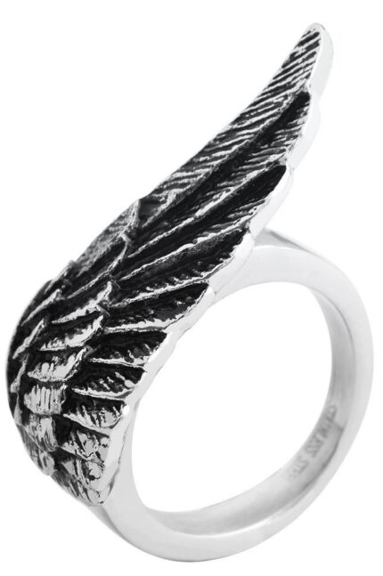 Akzent Unisex-Ring aus Edelstahl