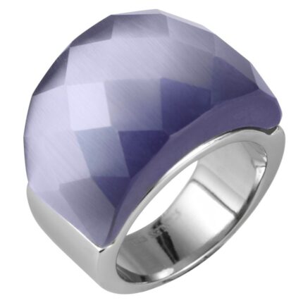 Akzent Damen-Ring aus Edelstahl