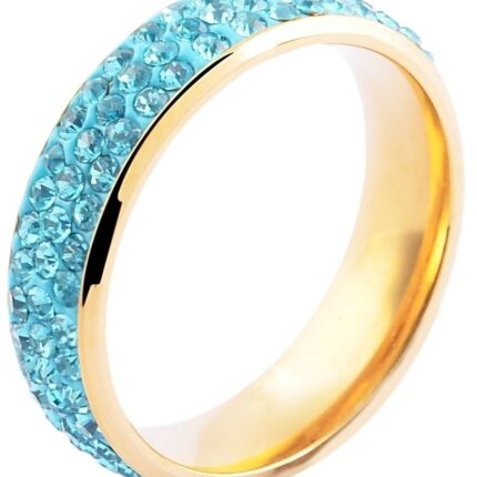 Akzent Damen-Ring aus Edelstahl