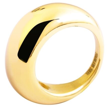 Akzent Damen-Ring aus Edelstahl