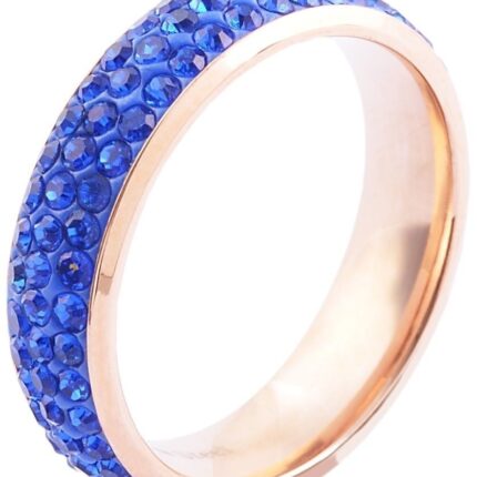 Akzent Damen-Ring aus Edelstahl