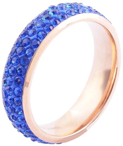 Akzent Damen-Ring aus Edelstahl