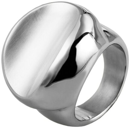Akzent Damen-Ring aus Edelstahl