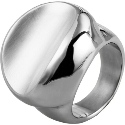 Akzent Damen-Ring aus Edelstahl
