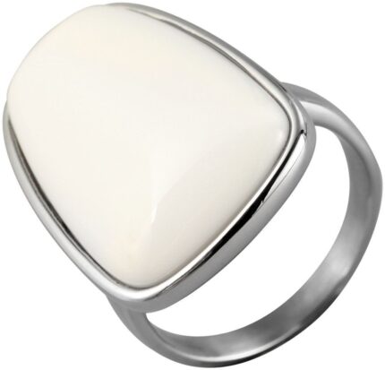 Akzent Damen-Ring aus Edelstahl