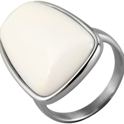 Akzent Damen-Ring aus Edelstahl