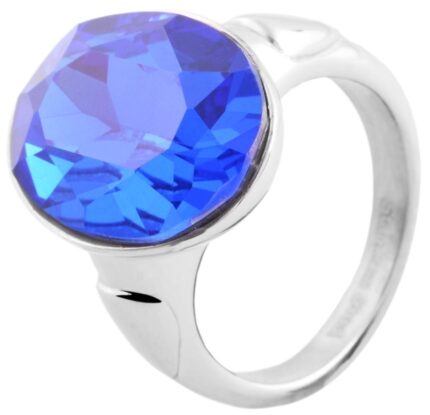 Akzent Damen-Ring aus Edelstahl