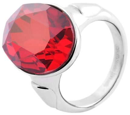 Akzent Damen-Ring aus Edelstahl