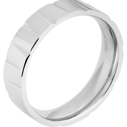 Akzent Herren-Ring aus Edelstahl
