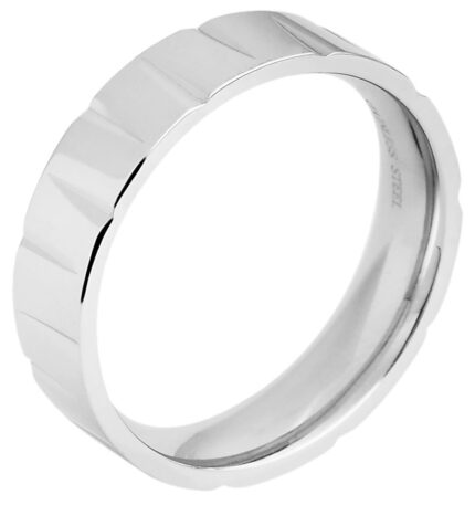 Akzent Herren-Ring aus Edelstahl