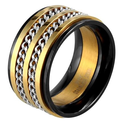 Just Damen-Ring aus Edelstahl