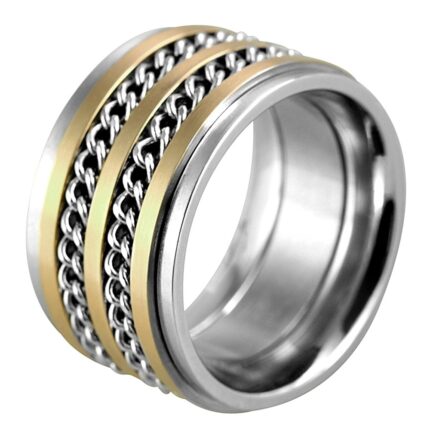 Just Damen-Ring aus Edelstahl