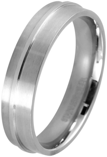 Herrenring aus Edelstahl