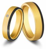 Akzent Edelstahl Herren Partnerring - Image 2