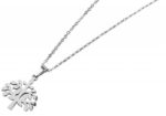 Akzent Edelstahlschmuckset (Kette mit Anhänger & Ohrringe), Lebensbaum - Image 2