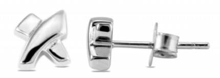 925/- Echt Silber Ohrstecker "Xanthe" 925/rhodiniert