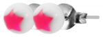 925/- Echt Silber Kinder Ohrstecker "Astrid", Perle mit Stern - Image 2