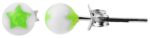 925/- Echt Silber Kinder Ohrstecker "Astrid", Perle mit Stern - Image 7