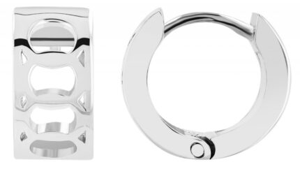 925/- Echt Silber Klapp-Creolen "Gamze"