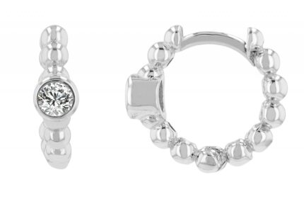 925/- Echt Silber, RH "Yumi" Klapp-Creolen