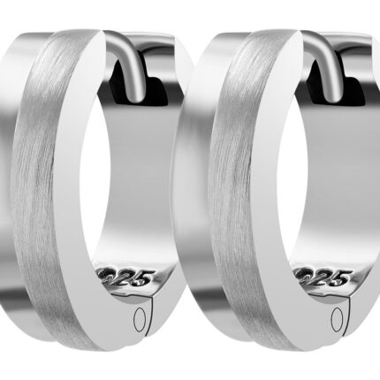 925/- Echt Silber Klapp-Creole "Enja"