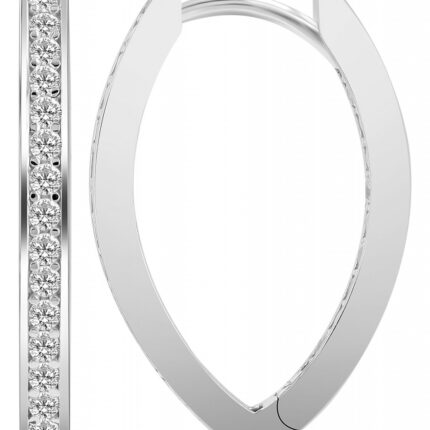 925/- Echt Silber Klapp-Creolen "Avila"