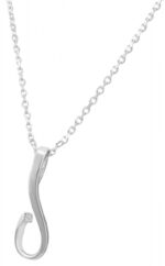 925/- Echt Silber Anhänger ohne Kette "Rory", geschwungener Anhänger, 925/rho... - Image 3