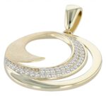 925/- Echt Silber Anhänger ohne Kette "Inori", Zirkoniabesatz, 925/rhodiniert - Image 3