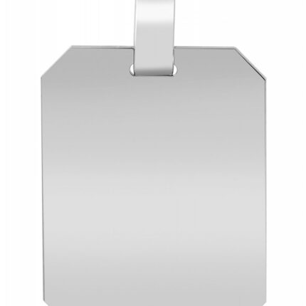 925/- Echt Silber DogTag Anhänger "Schila" (ohne Kette), poliert, gravurfähig...