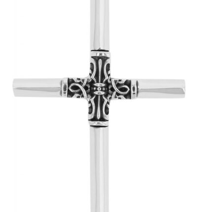 925er Echt Silber Kreuzanhänger "Alaric" mit Ornament