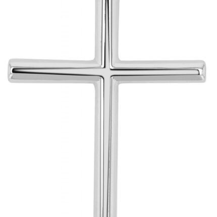 925/- Echt Silber Anhänger Kreuz "Everly", rhodiniert
