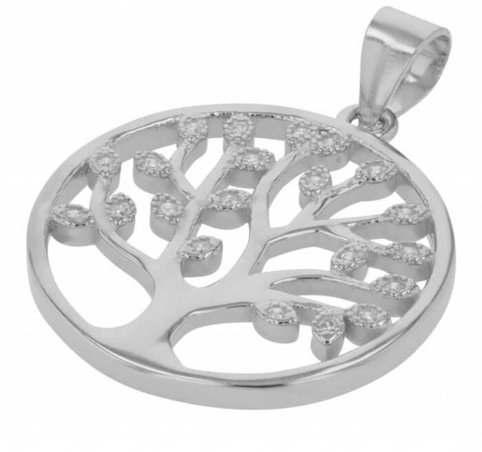 925/- Echt Silber Lebensbaum-Anhänger "Nerys", vergoldet oder rhodiniert - Image 4