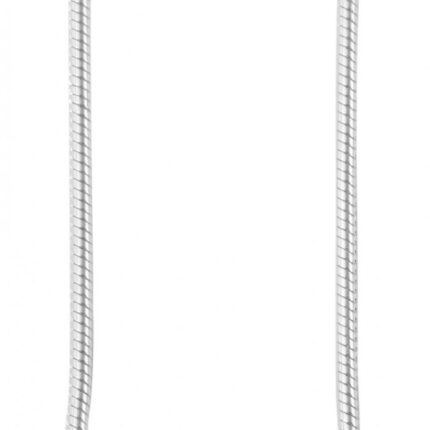 925/- Echt Silber Schlangenkette "Hadi", 1,4 mm, rhodiniert