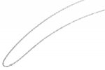 Echtsilber Halskette aus 925/- Sterling Silber, Panzermuster, Breite 0,5 mm, ... - Image 2